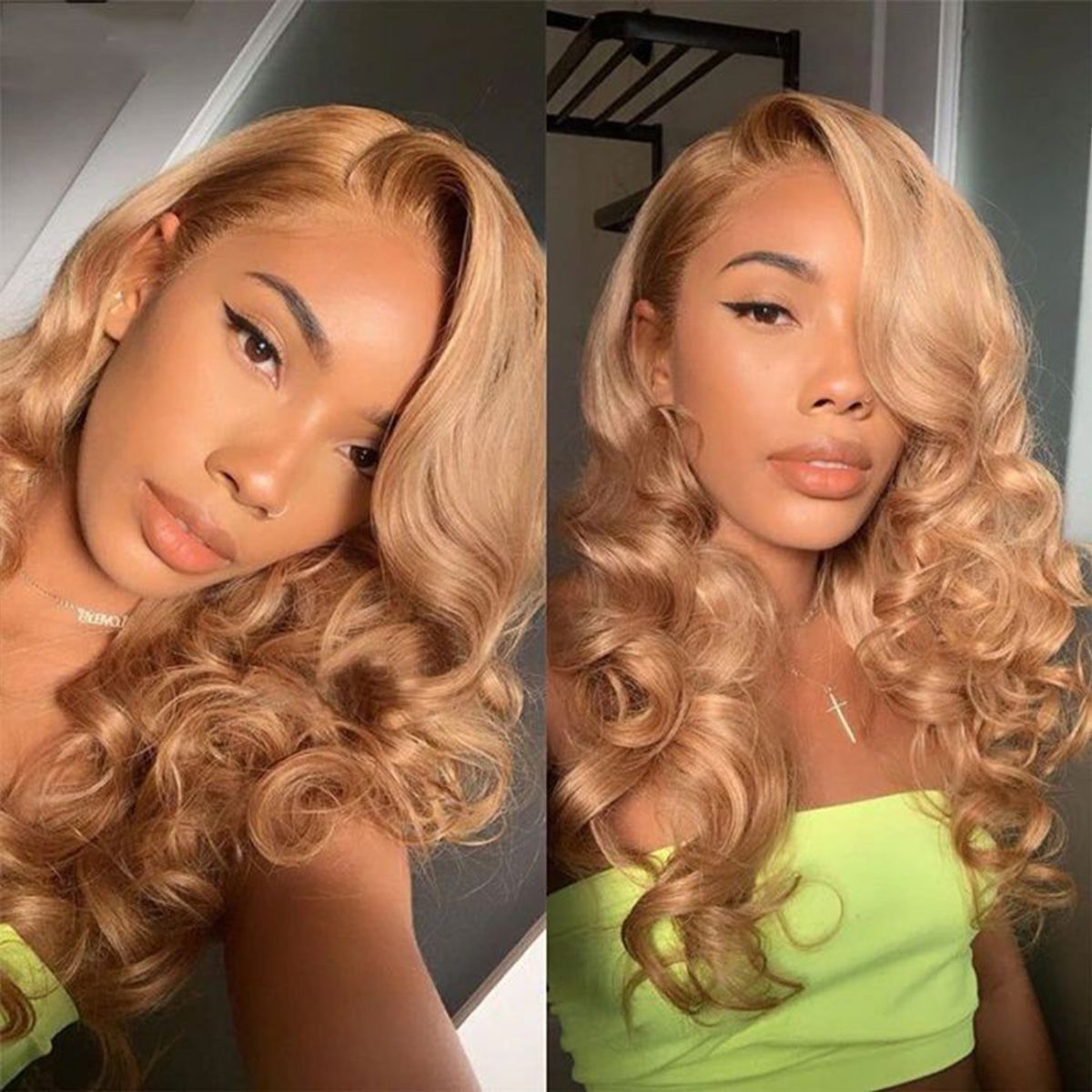 #27 Honey Blonde Body Wave (6 x 5) - Body Wave