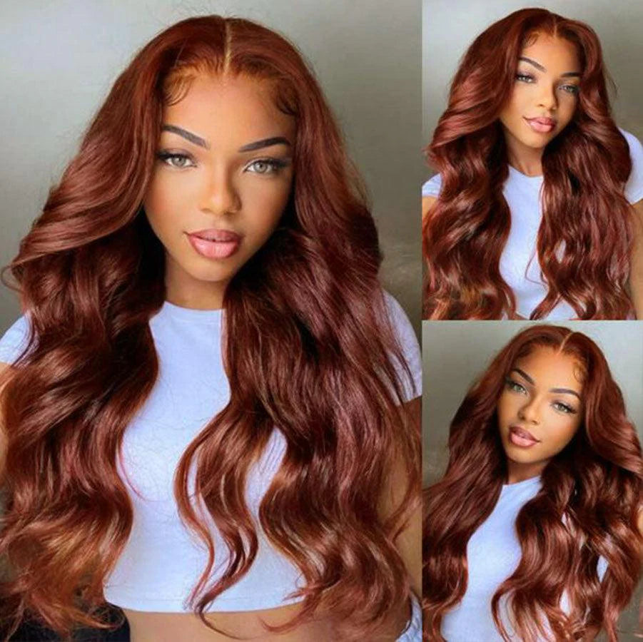 Reddish Brown Body Wave (5 x 5) - Body Wave