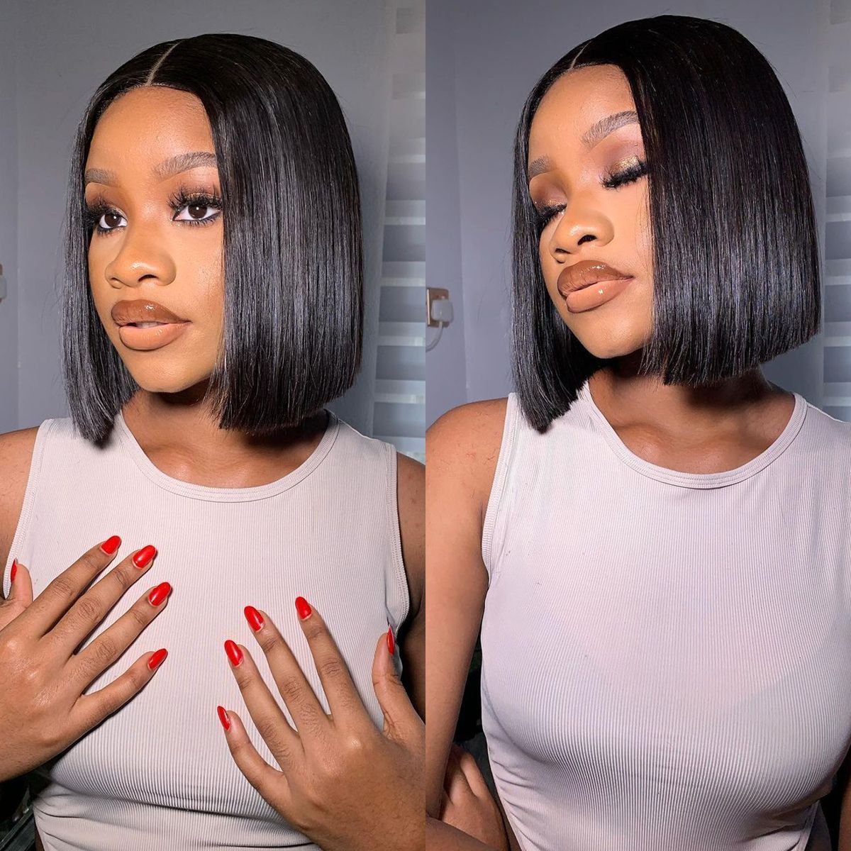 Straight Bob Glueless Wig (13 x 4)