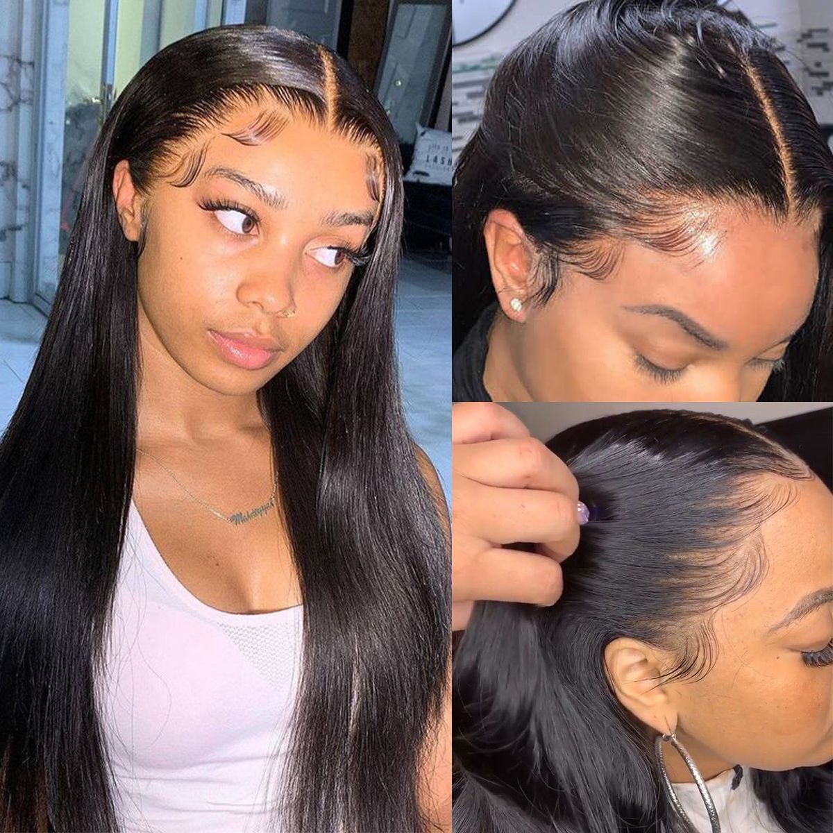 Straight Frontal Wig (13 x 4)