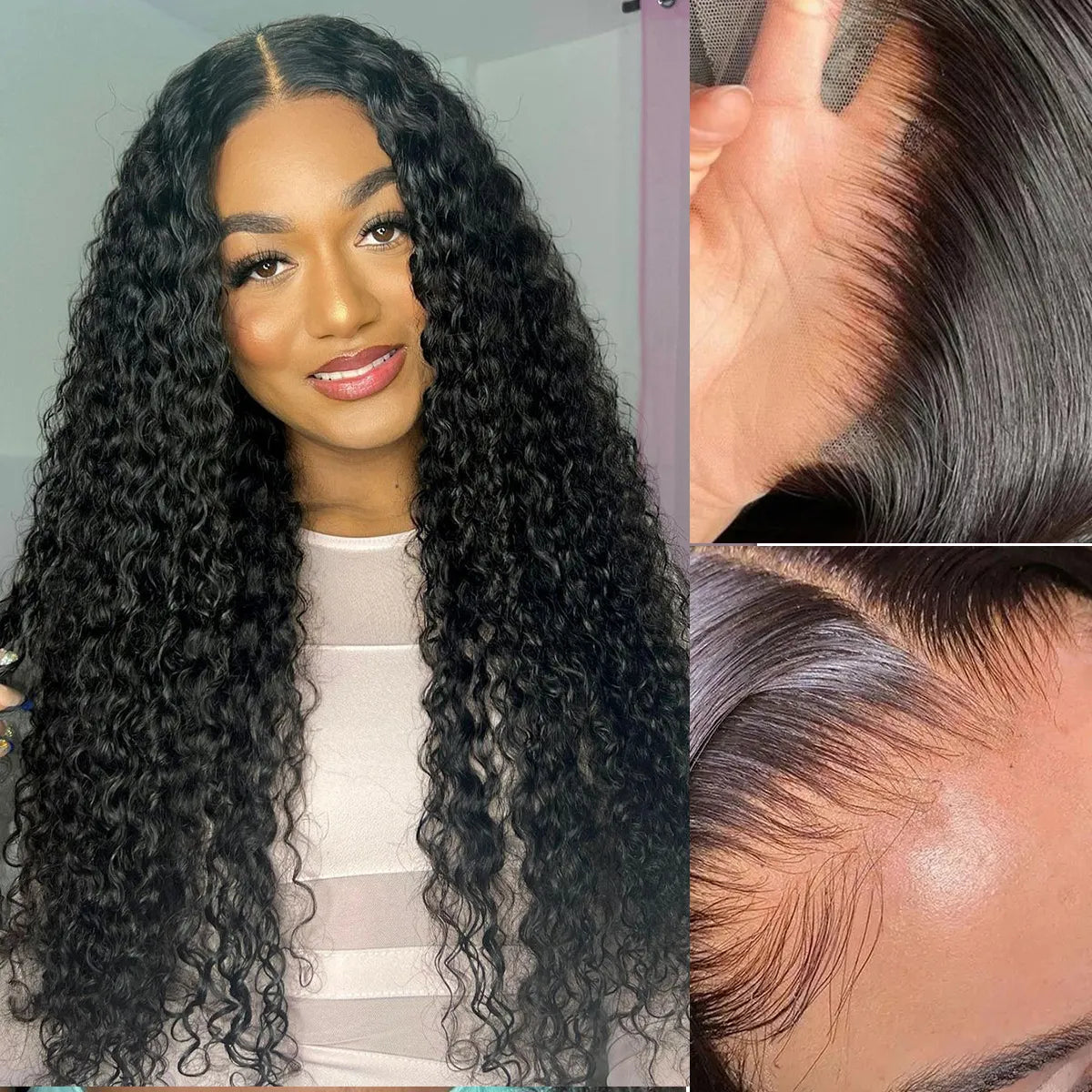 HD Lace Curly Closure Wig (6 x 5)