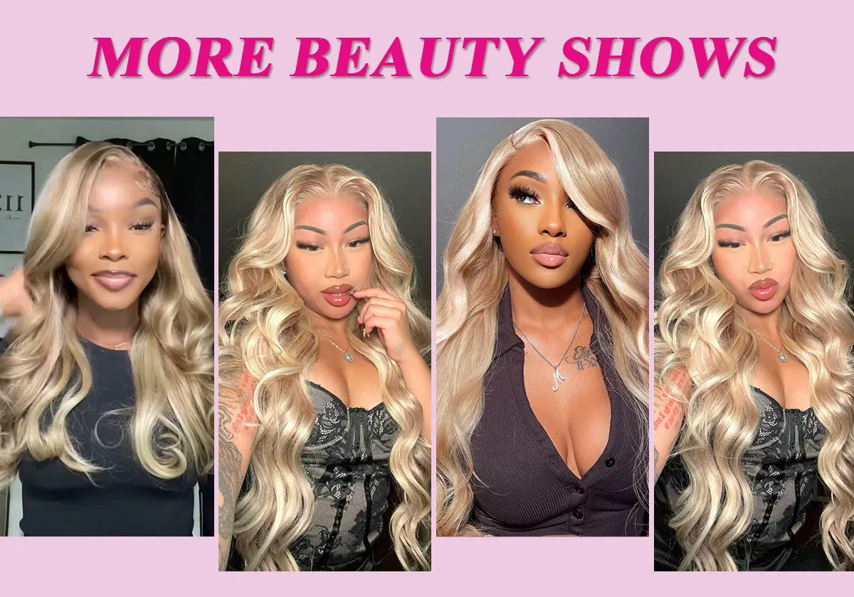 Blonde 16/613 Highlight Wig - Body Wave & Straight (13 x 6)