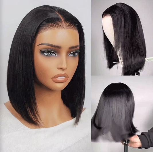 Straight Bob Glueless Wig (7 x 5)